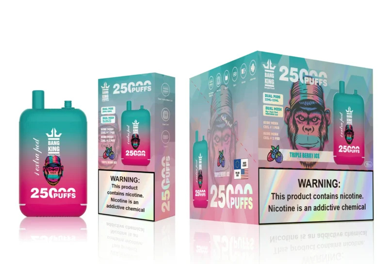 Bang King 25000 Puffs 8 la scară