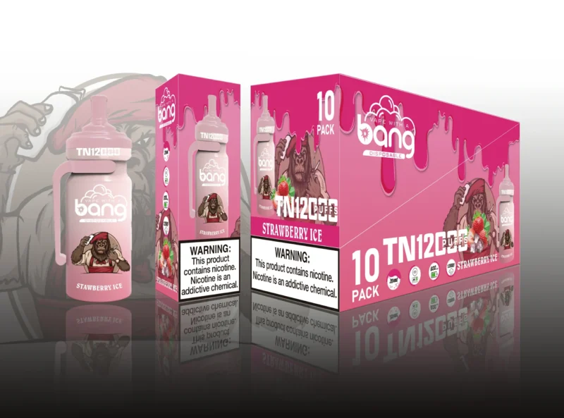 Bang TN 12000 Puffs vienreizējās lietošanas Vape 7 mērogots