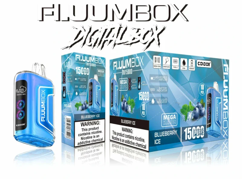 FLUUM BOX 15000 Puffs Jednorazowy Vape 2 skalowany