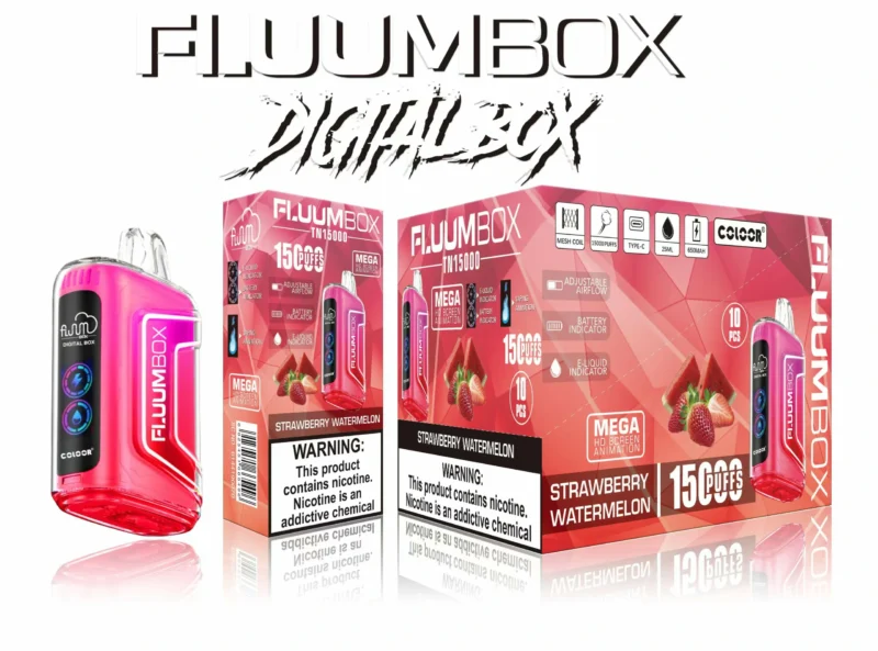 FLUUM BOX 15000 Puffs Jednorazowy Vape 4 skalowany