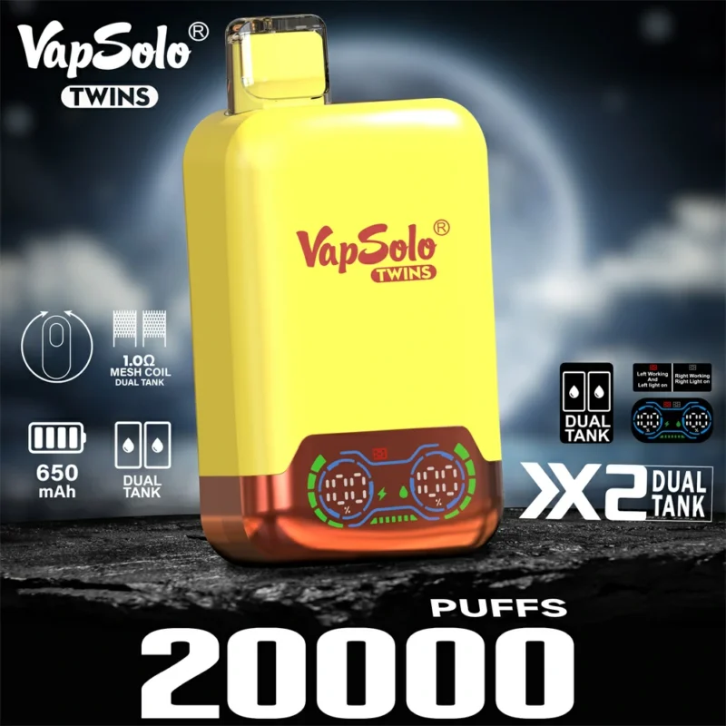 Original Factory Bulk Wholesale Mesh Coil Vapsolo 20000 Puffs 30ml Disposable Vape 6