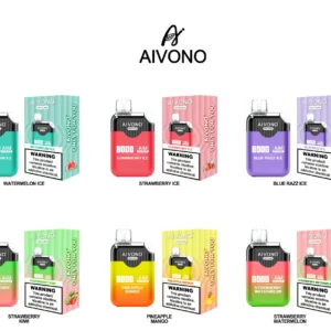 Γνήσια εργοστασιακή τιμή χονδρικής Aivono Aim Clear 8000 Puffs 0 2 5 Nicotine 18ml Μίας χρήσης Vape 13 scaled