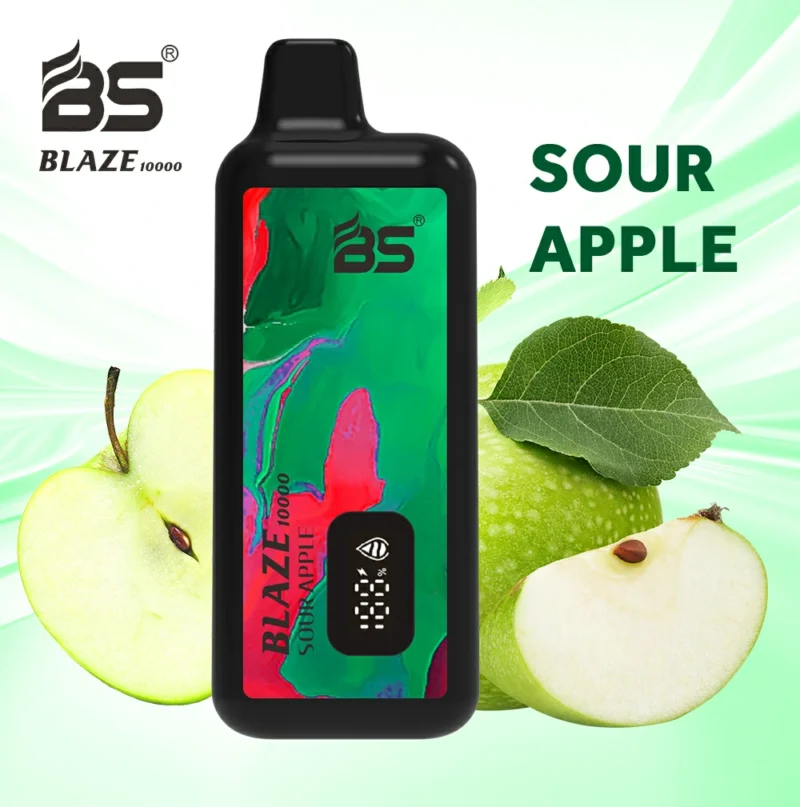 2024 Heißer Verkauf BREZE BS BLAZE 10000 Puffs 18 ml Mesh Spule 0% 2% 5% Nikotin Einweg Vape Stift mit Display