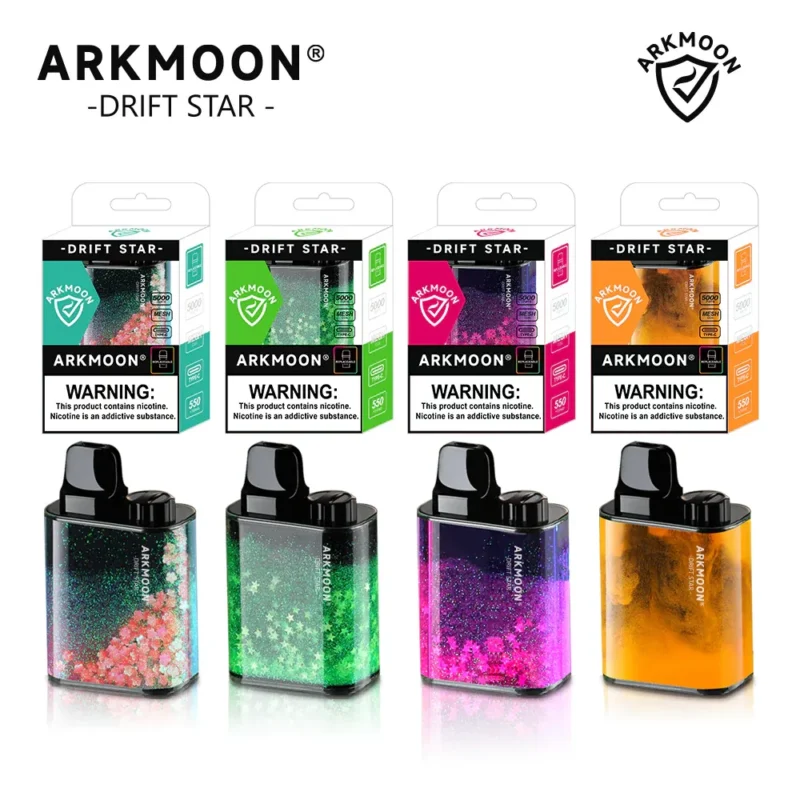 AOKIT Arkmoon Drift Star 3000 Puffs 0% 2% 5% Nikotin Tek Kullanımlık Vape Kalem Toptan Fabrika Fiyatı