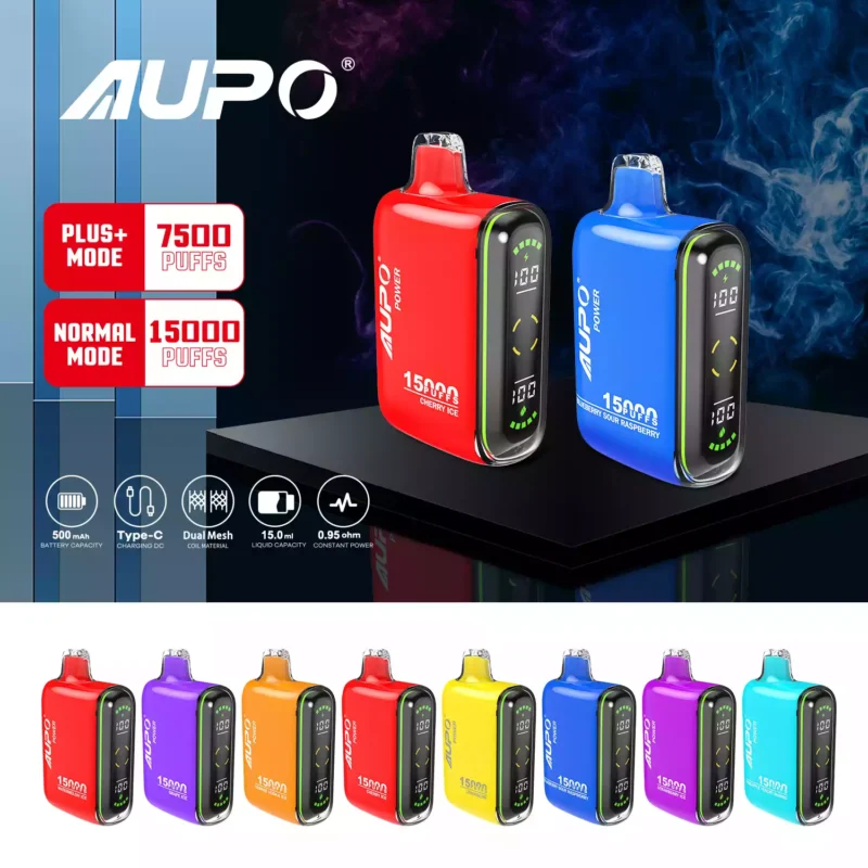 AUPO 15000 G19 Aupo 15000 Puff Bar E Hookah Smoking Accessories Disposable Electronic Cigarettes Wholesale