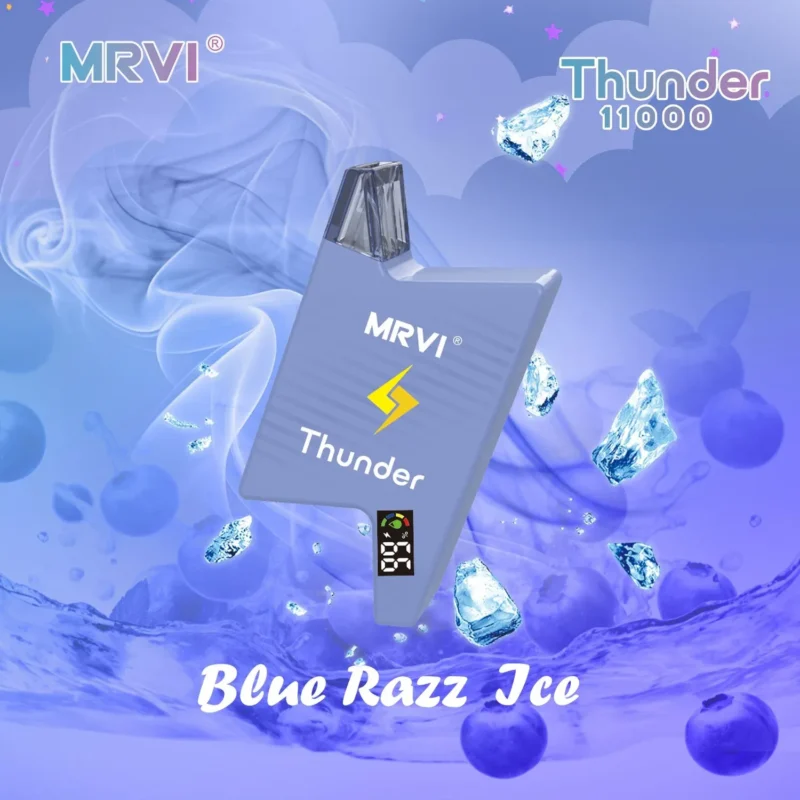 Mrvi Thunder 11000 Puffs Vape monouso 19ml E Liquid con display Power Screen 3