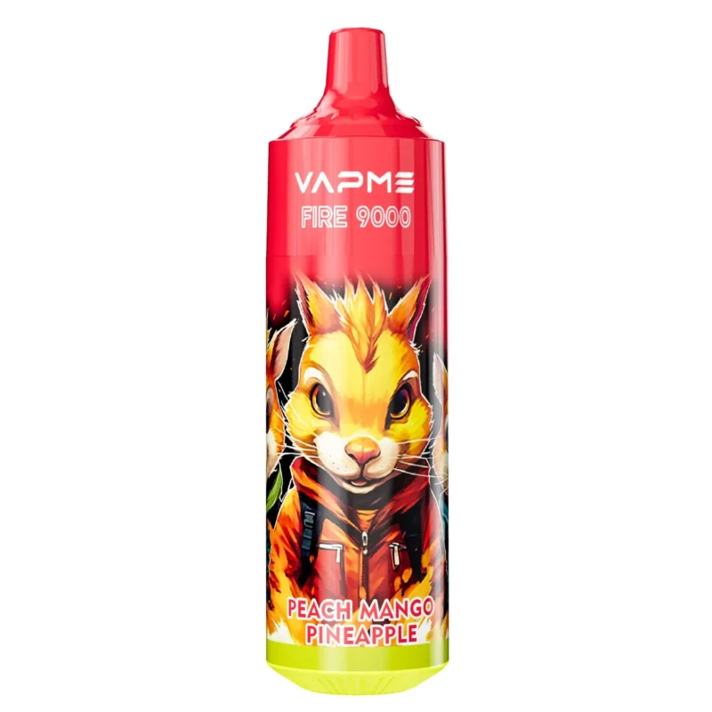 Vapme Fire 9000 Puffs Jednorazový vape Pod 18 ml vopred naplnený veľkoobchodný Vape RGB 1