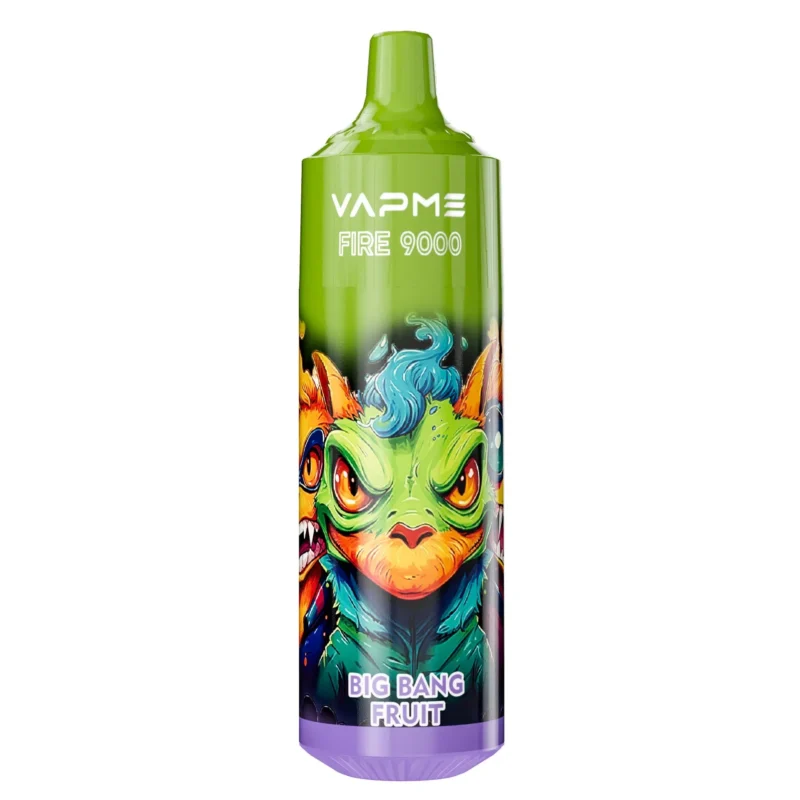 Vapme Fire 9000 Puffs Jednorazový vape Pod 18 ml vopred naplnený veľkoobchodný Vape RGB 3